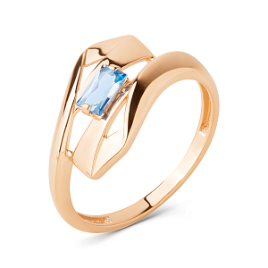 Кольцо из красного золота