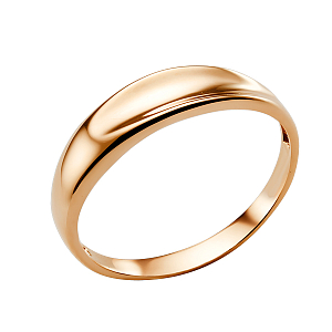 Кольцо из красного золота