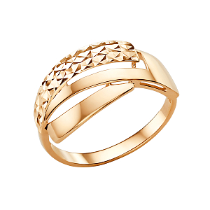 Кольцо из красного золота