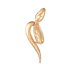 Подвеска из красного золота