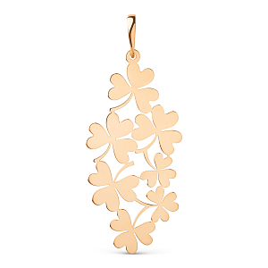 Подвеска из красного золота