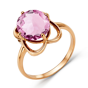 Кольцо из красного золота