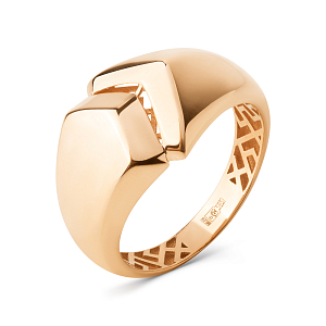 Кольцо из красного золота