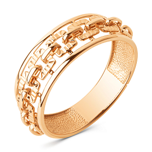 Кольцо из красного золота