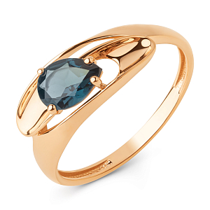 Кольцо из красного золота