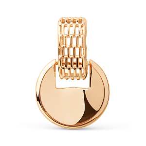 Подвеска из красного золота