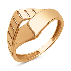 Кольцо из красного золота