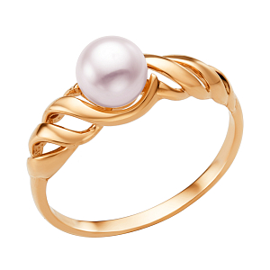 Кольцо из красного золота