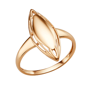 Кольцо из красного золота