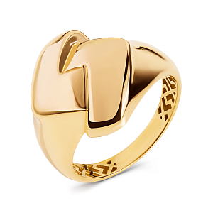 Кольцо из красного золота