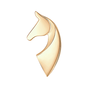 Подвеска из красного золота