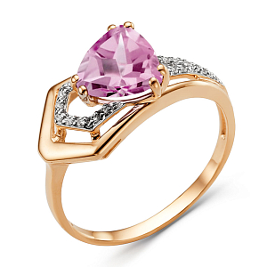 Кольцо из красного золота