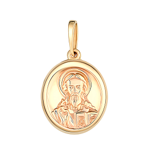 Подвеска из красного золота