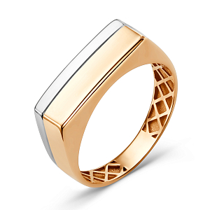 Кольцо из красного золота