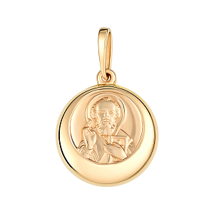 Подвеска из красного золота