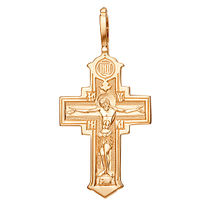 Крест из красного золота