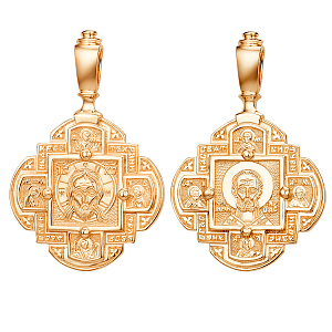 Подвеска из красного золота