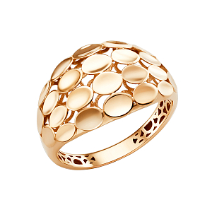 Кольцо из красного золота