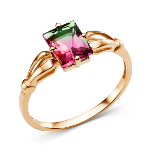 Кольцо из красного золота