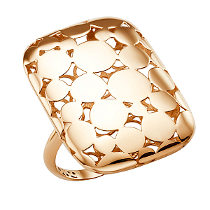 Кольцо из красного золота