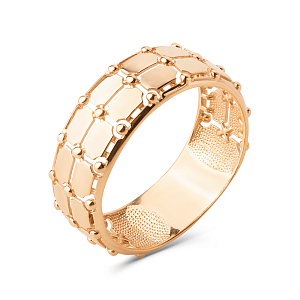 Кольцо из красного золота