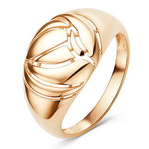 Кольцо из красного золота