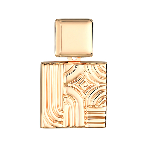 Подвеска из красного золота