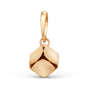 Подвеска из красного золота