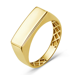 Кольцо из желтого золота