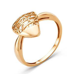 Кольцо из красного золота