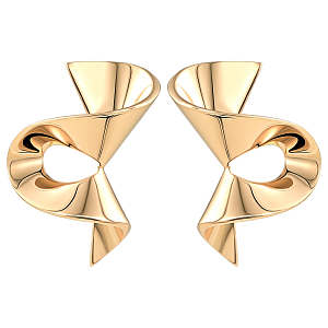 Серьги из красного золота