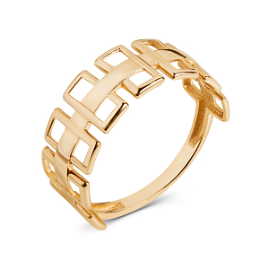 Кольцо из красного золота