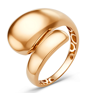 Кольцо из красного золота