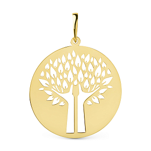 Подвеска из желтого золота