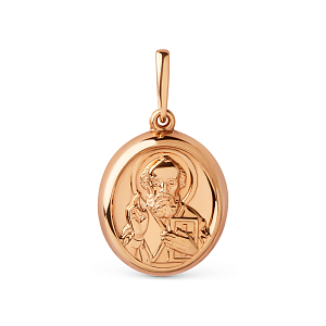 Подвеска из красного золота