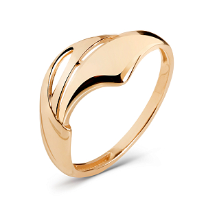 Кольцо из красного золота