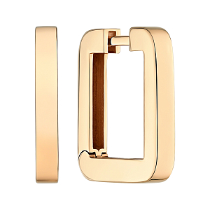 Серьги из красного золота