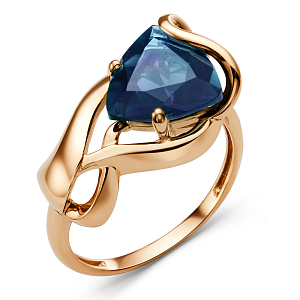 Кольцо из красного золота