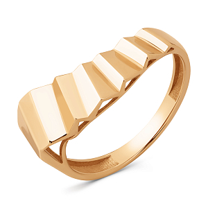 Кольцо из красного золота