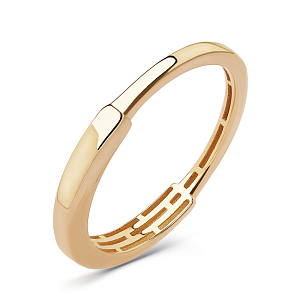 Кольцо из красного золота