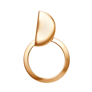 Подвеска из красного золота